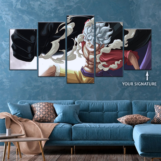 One Piece Canvas Wall Art - OP5010 - Luffy Gear Fifth