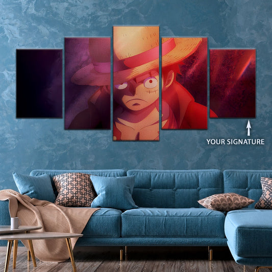 One Piece Canvas Wall Art - OP5036 - Monkey D. Luffy