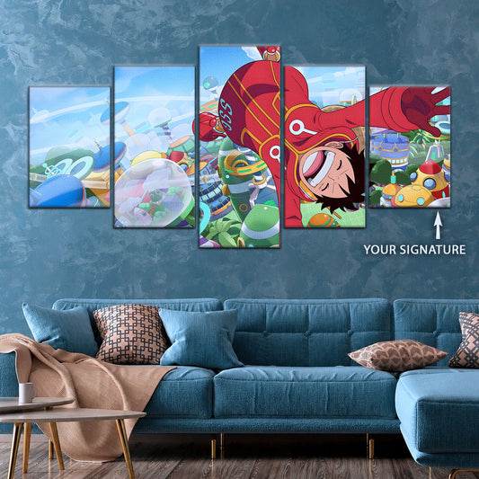 One Piece Canvas Wall Art - OP5051 - Monkey D. Luffy