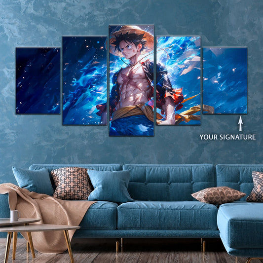 One Piece Canvas Wall Art - OP5071 - Monkey D. Luffy