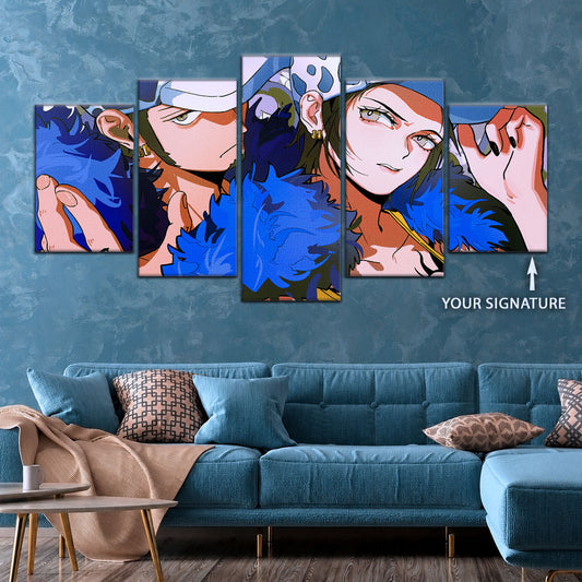 One Piece Canvas Wall Art - OP5095 - Trafalgar Law Room Shambles