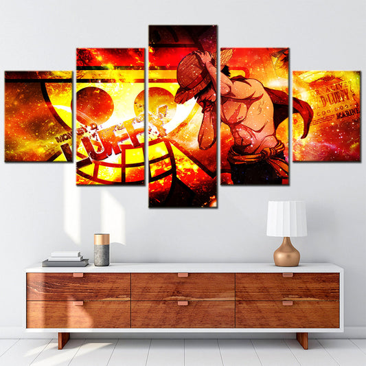 One Piece Canvas Wall Art - OP5147 - Monkey D. Luffy
