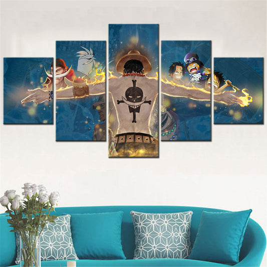 One Piece Canvas Wall Art - OP5160 - Fire Fist Ace