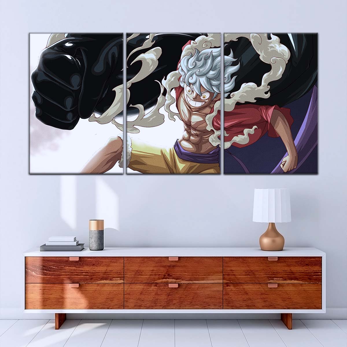 One Piece Wall Art - OP5010 - Monkey D. Luffy Gear 5 - One Piece Poster - One Piece Canvas