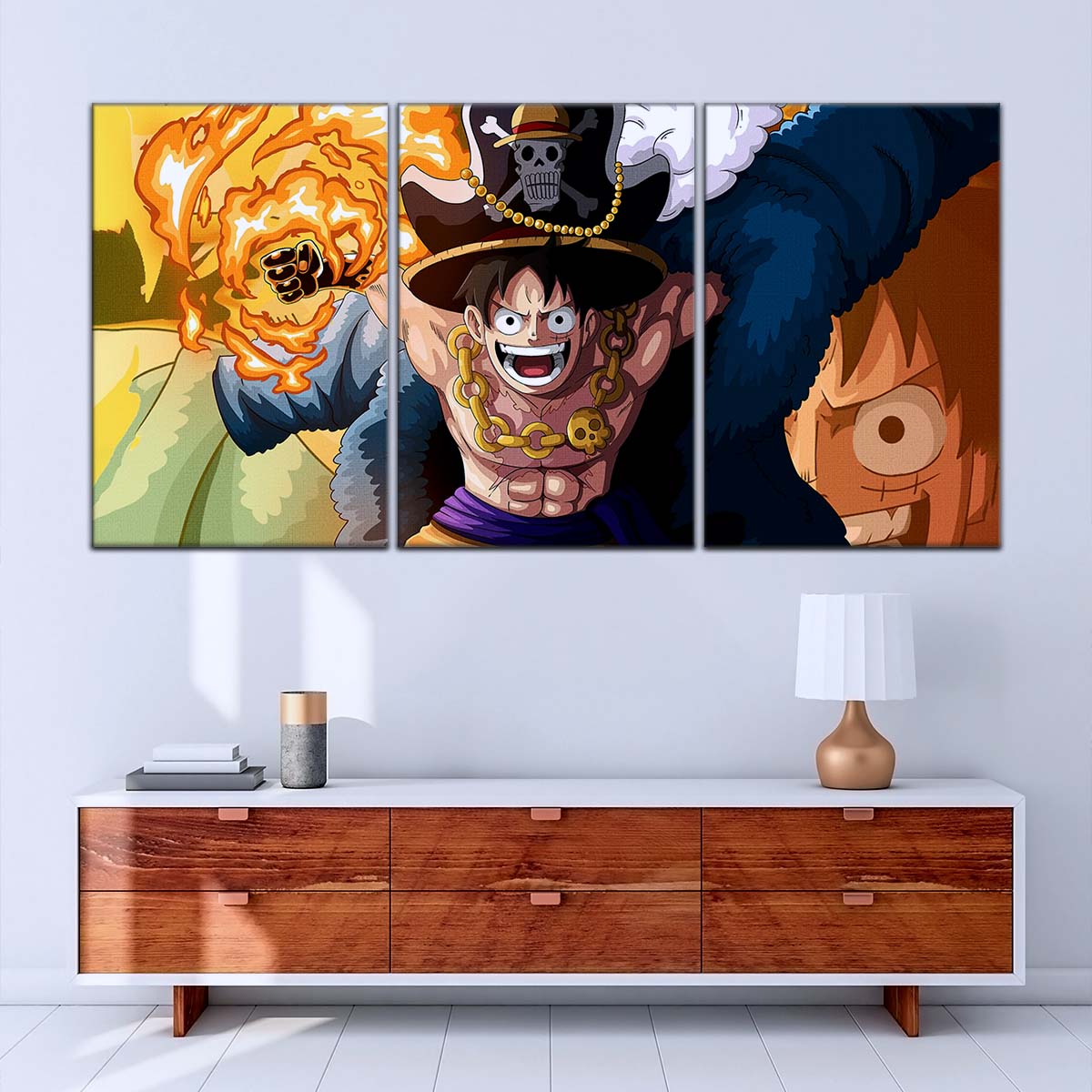 One Piece Wall Art - OP5013 - Monkey D. Luffy - One Piece Poster - One Piece Canvas