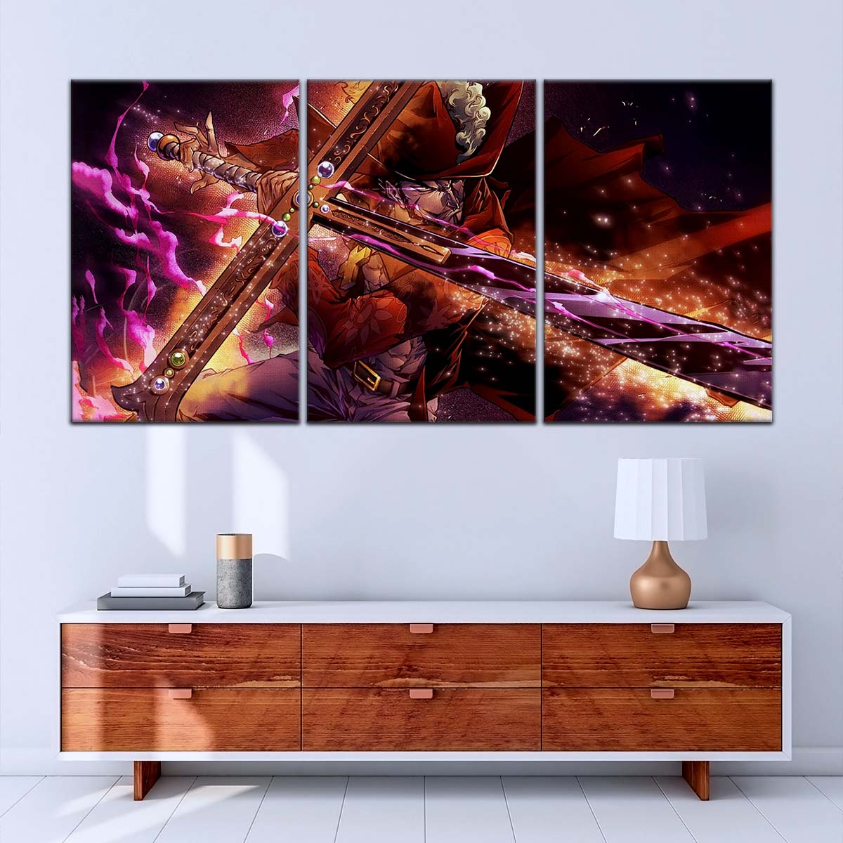 One Piece Wall Art - OP5020 - Dracule Mihawk - One Piece Poster - One Piece Canvas