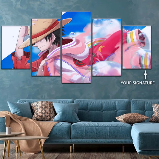 One Piece Wall Art - OP5042 - Monkey D. Luffy - One Piece Poster - One Piece Canvas