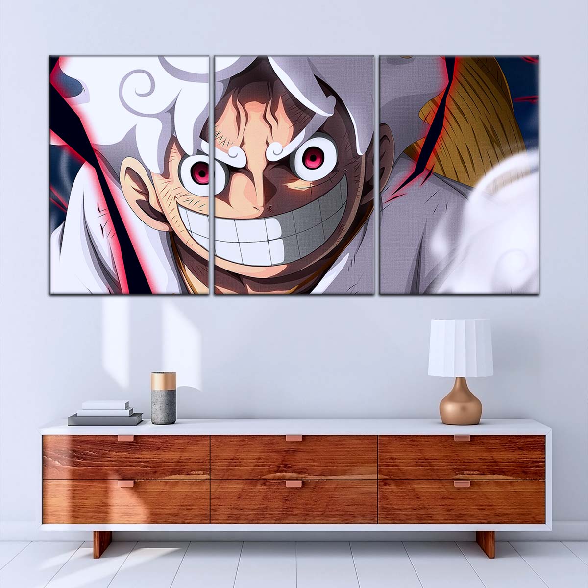 One Piece Wall Art - OP5046 - Monkey D. Luffy Gear 5 - One Piece Poster - One Piece Canvas