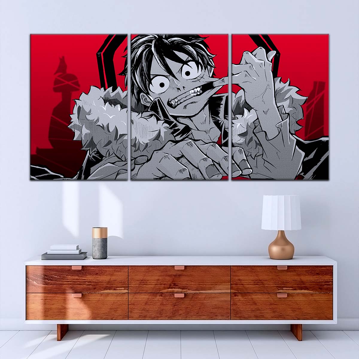 One Piece Wall Art - OP5050 - Monkey D. Luffy - One Piece Poster - One Piece Canvas