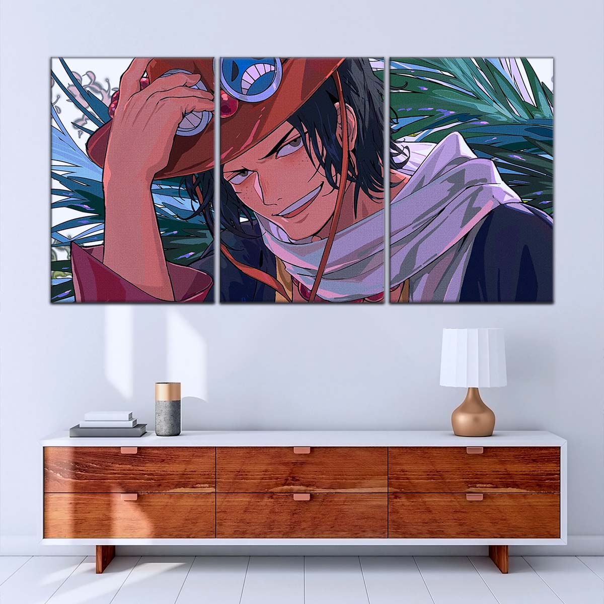 One Piece Wall Art - OP5075 - Portgas D. Ace - One Piece Poster - One Piece Canvas