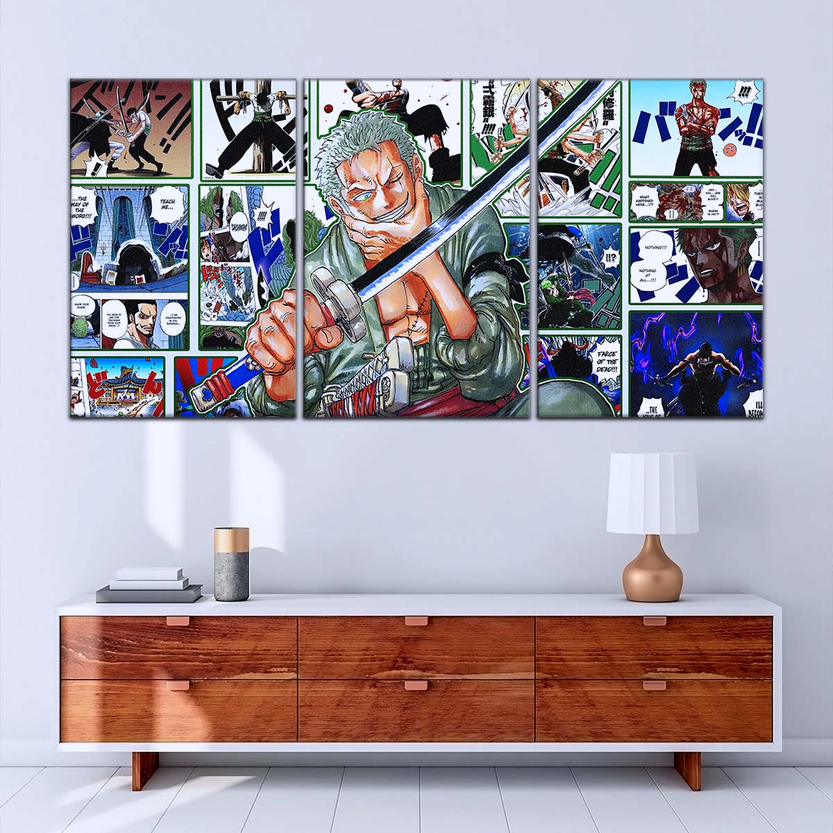 One Piece Wall Art - OP5080 - Roronoa Zoro - One Piece Poster - One Piece Canvas