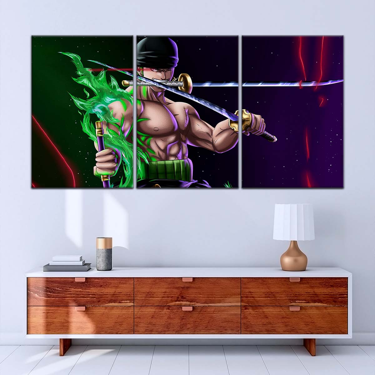 One Piece Wall Art - OP5081 - Roronoa Zoro - One Piece Poster - One Piece Canvas