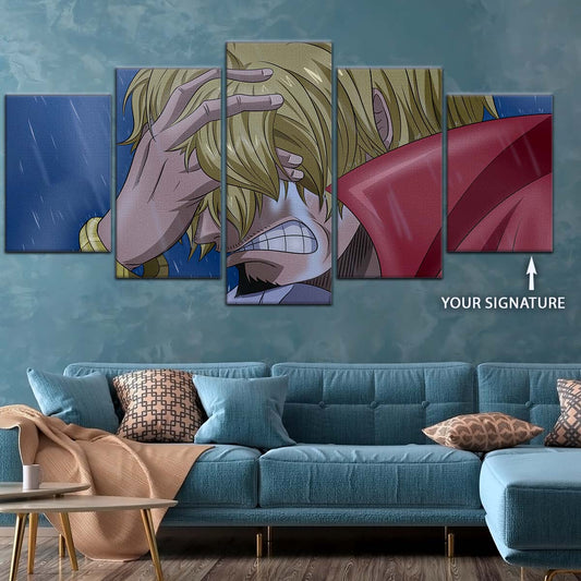 One Piece Wall Art - OP5088 - Sanji Whole Cake - One Piece Poster - One Piece Canvas
