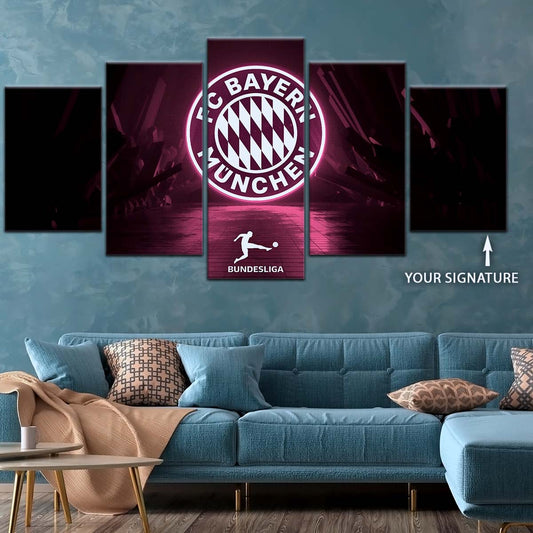 Soccer Wall Art - FB5030 - FC Bayern Munich - Soccer Poster - Soccer Canvas