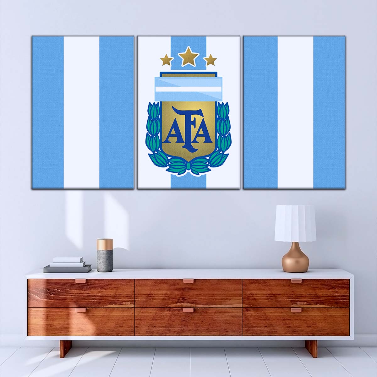 Soccer Wall Art - FB5037 - Argentina - National Football Team - Soccer Poster - Soccer Canvas