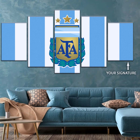 Soccer Wall Art - FB5037 - Argentina - National Football Team - Soccer Poster - Soccer Canvas