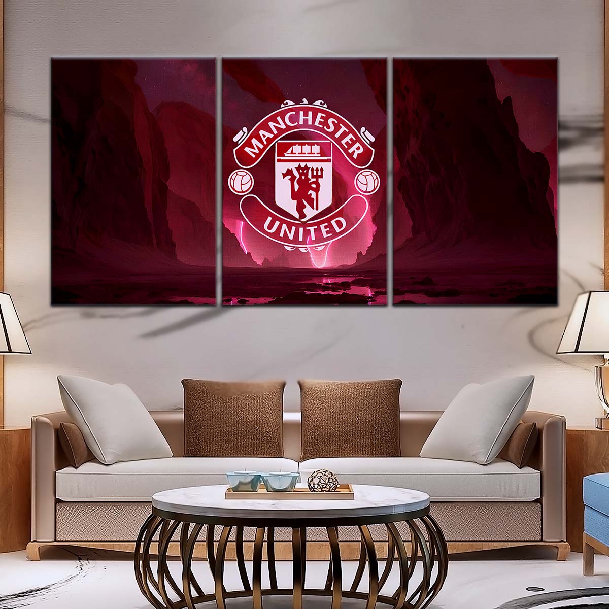 Soccer Wall Art - FB5040 - Manchester United - Soccer Poster - Soccer Canvas