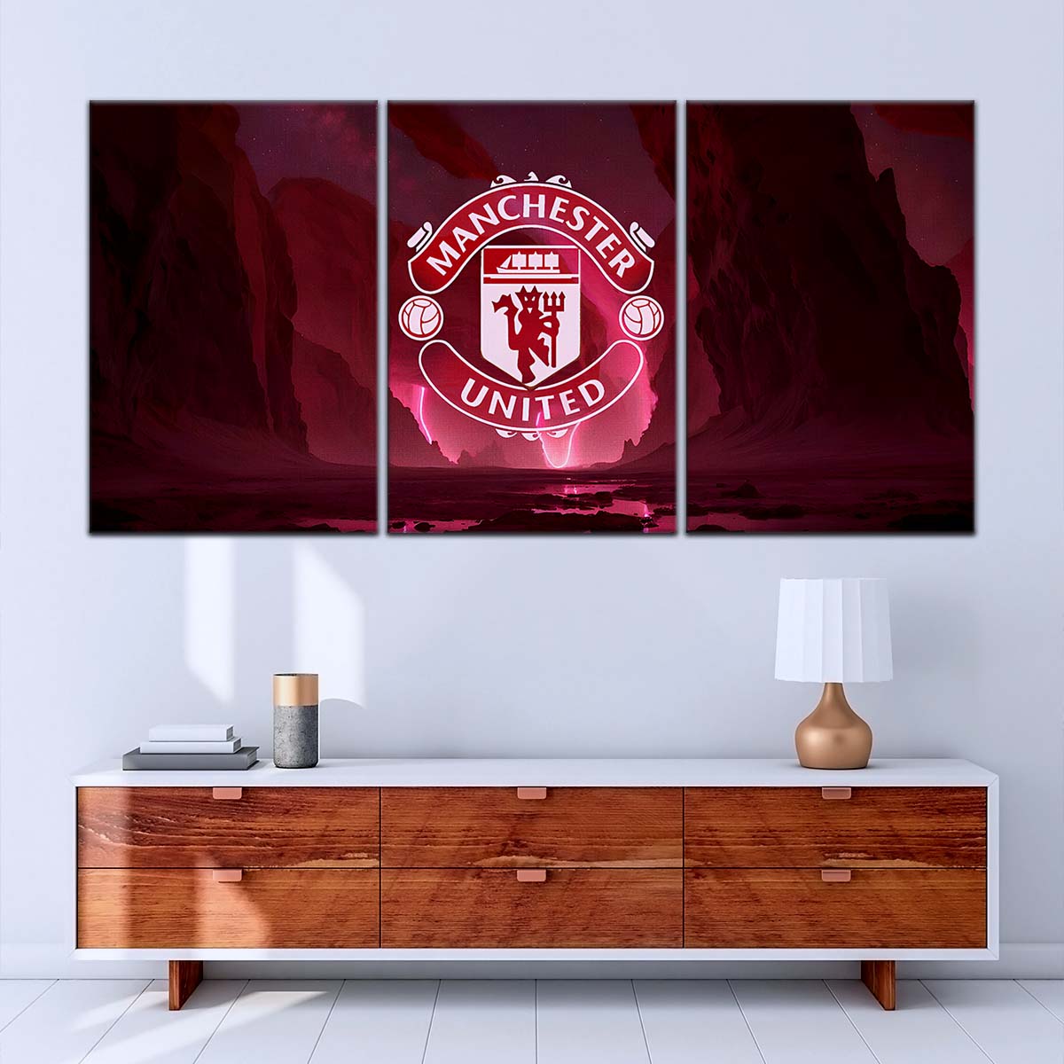 Soccer Wall Art - FB5040 - Manchester United - Soccer Poster - Soccer Canvas