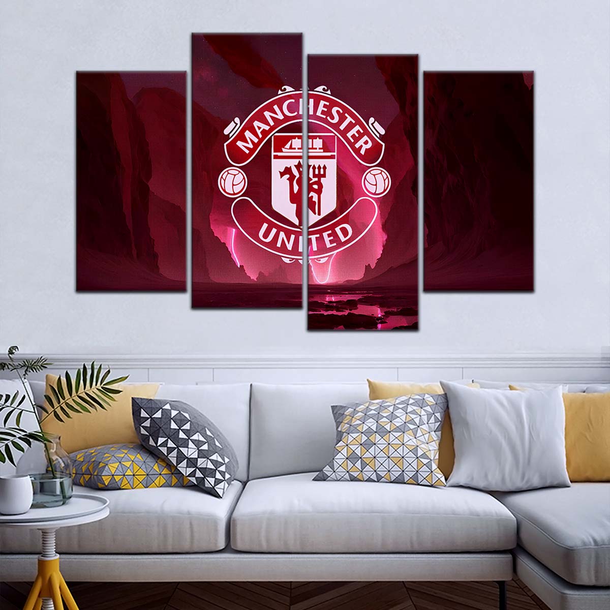 Soccer Wall Art - FB5040 - Manchester United - Soccer Poster - Soccer Canvas