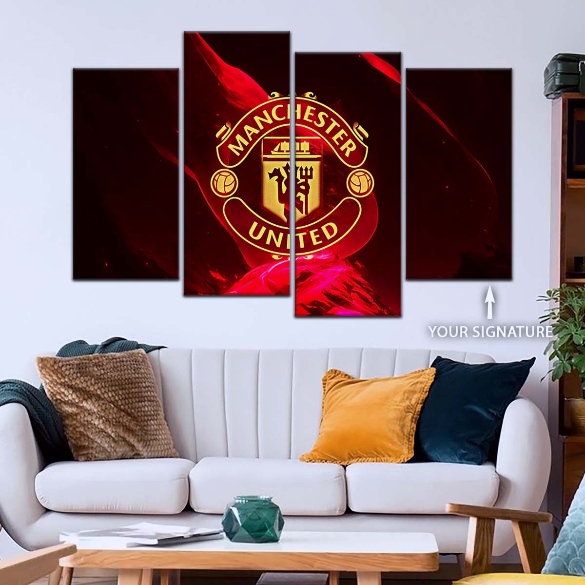 Soccer Wall Art - FB5042 - Manchester United - Soccer Poster - Soccer Canvas