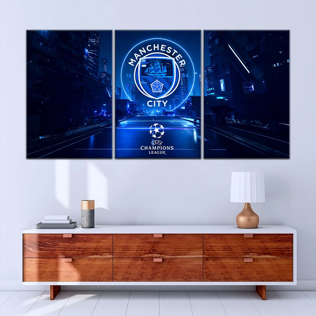 Soccer Wall Art - FB5051 - Winner Manchester City (2023) - Soccer Poster - Soccer Canvas