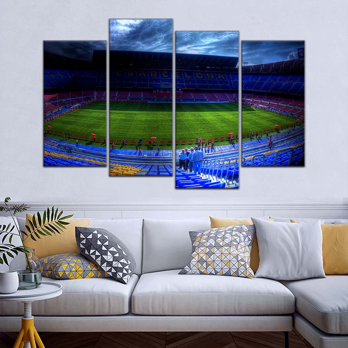 Soccer Wall Art - FB5053 - Epic FC Barcelona Stadium - A Stunning Sports Experience - Soccer Poster - Soccer Canvas
