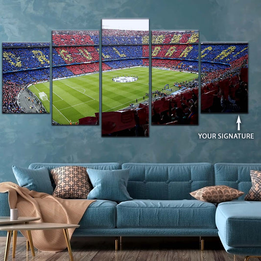 Soccer Wall Art - FB5054 - Epic FC Barcelona Stadium - The Heart of Sports Passion - Soccer Poster - Soccer Canvas