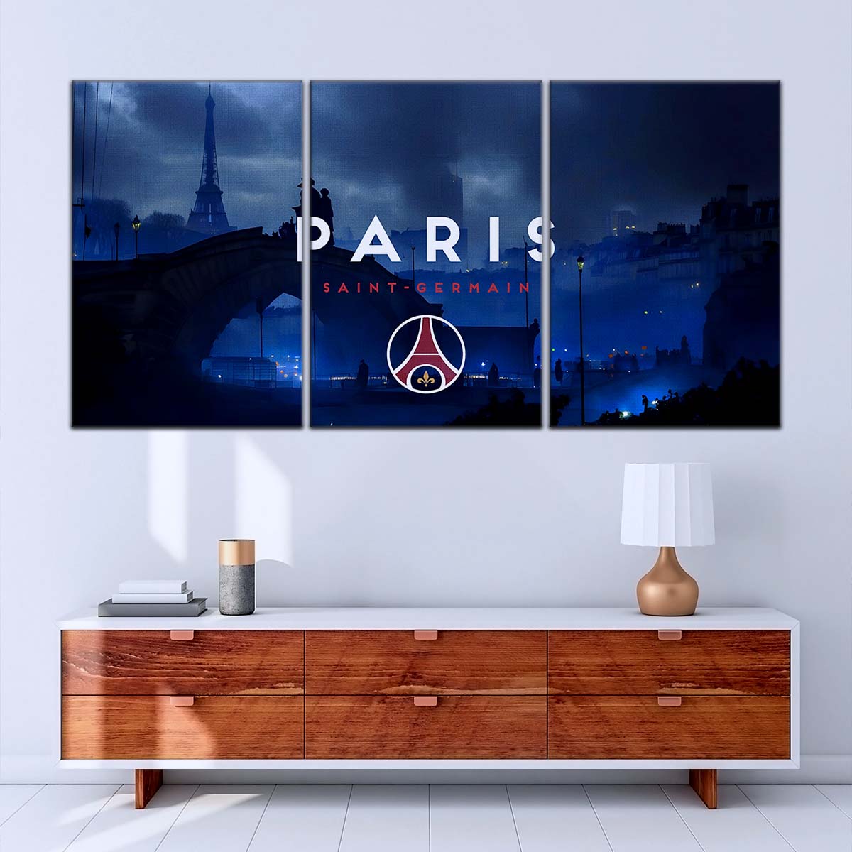Soccer Wall Art - FB5068 - Paris Saint Germain (PSG) - Soccer Poster - Soccer Canvas