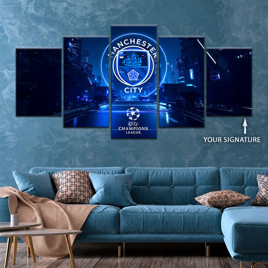 Soccer Wall Art - FB5051 - Winner Manchester City (2023) - Soccer Poster - Soccer Canvas