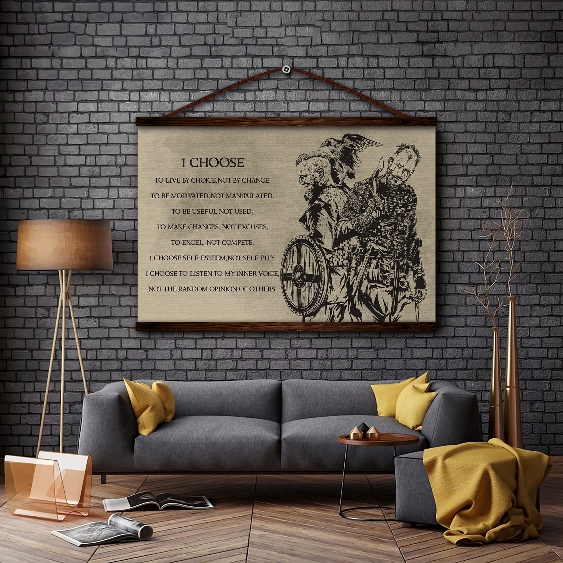 VK026 - I Choose - Viking Poster