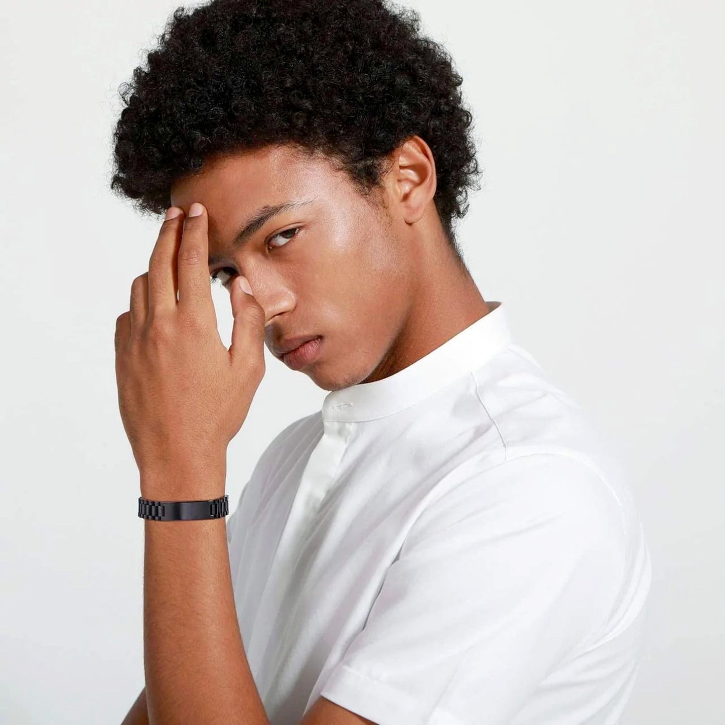 OPD004 - Call On me Brother - Monkey D. Luffy - Roronoa Zoro - One Piece Bracelet - Engrave Black Bracelet