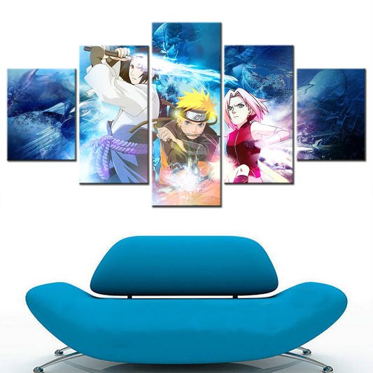 Naruto Canvas Wall Art - NA5124 - Uzumaki Naruto - Sakura Haruno - Izuna Uchiha