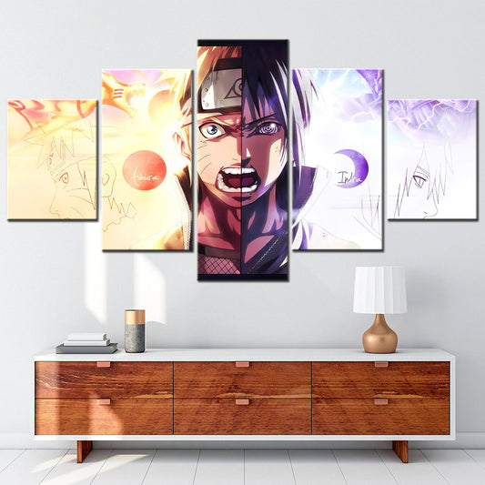 Naruto Canvas Wall Art - NA5125 - Uzumaki Naruto - Uchiha Izuna