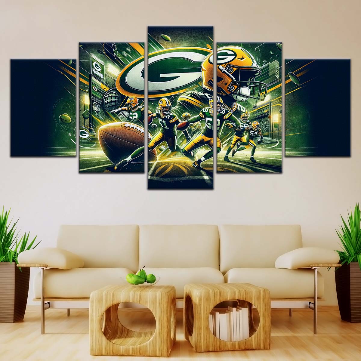 AMERICAN FOOTBALL WALL ART
