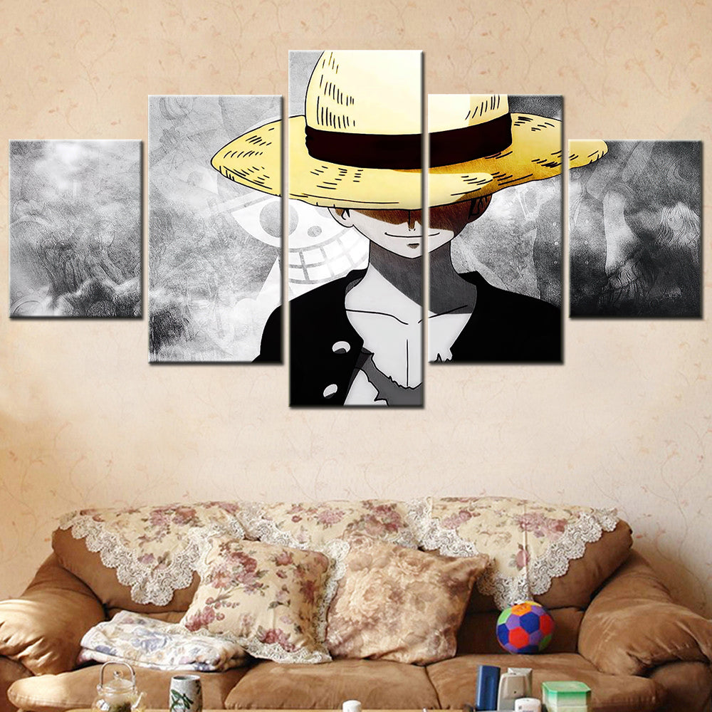 ONE PIECE 5 PIECES WALL ART