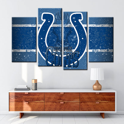 American Football Wall Art - AF5148 - Indianapolis Colts - American Football Poster - American Football Canvas
