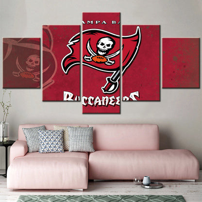 American Football Wall Art - AF5162 - Tampa Bay Buccaneers - American Football Poster - American Football Canvas
