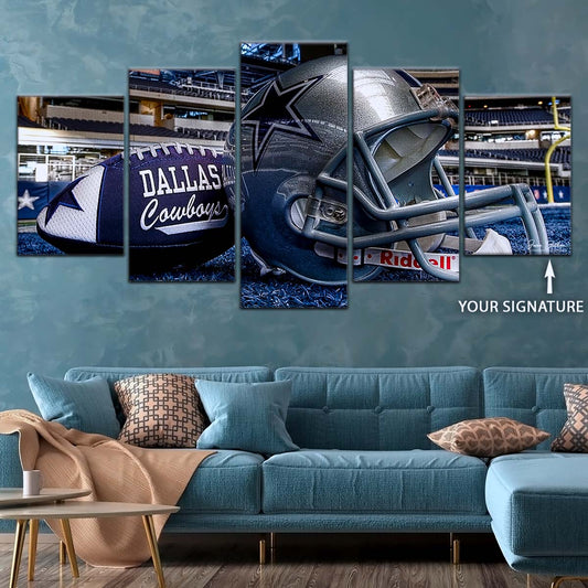 American Football Wall Art - AF5173 - Dallas Cowboys - A Sports Icon - NFL Football Team - American Football Poster - American Football Canvas