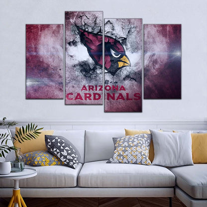 American Football Wall Art - AF5229 - Arizona Cardinals - NFL Football Team - American Football Poster - American Football Canvas