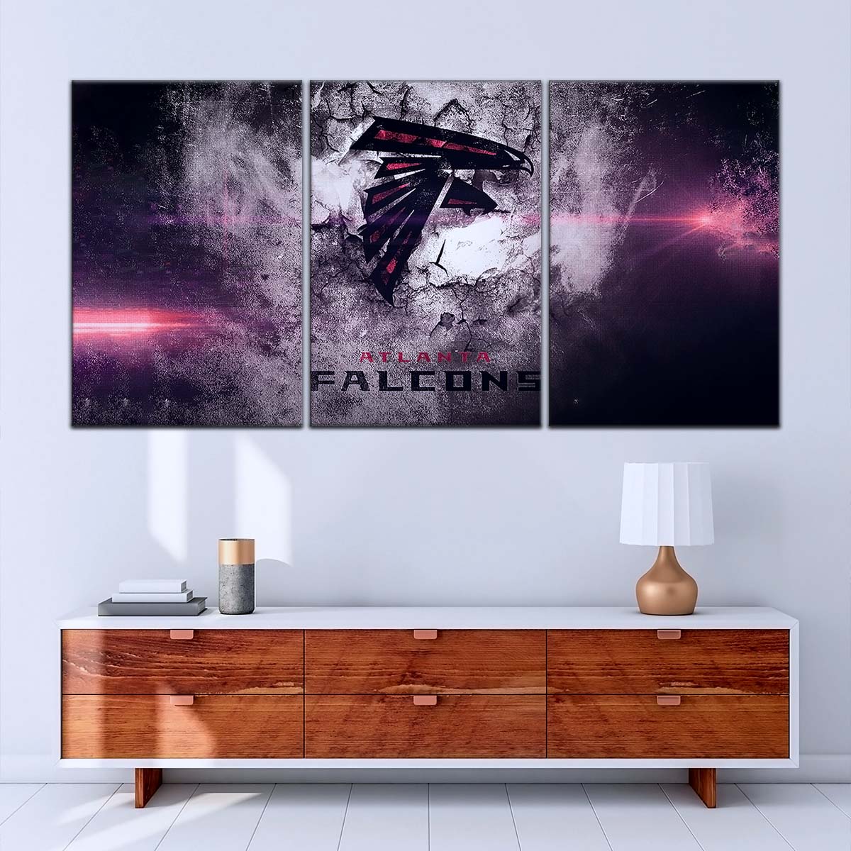American Football Wall Art - AF5230 - Atlanta Falcons - NFL Football Team - American Football Poster - American Football Canvas