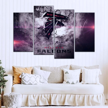 American Football Wall Art - AF5230 - Atlanta Falcons - NFL Football Team - American Football Poster - American Football Canvas