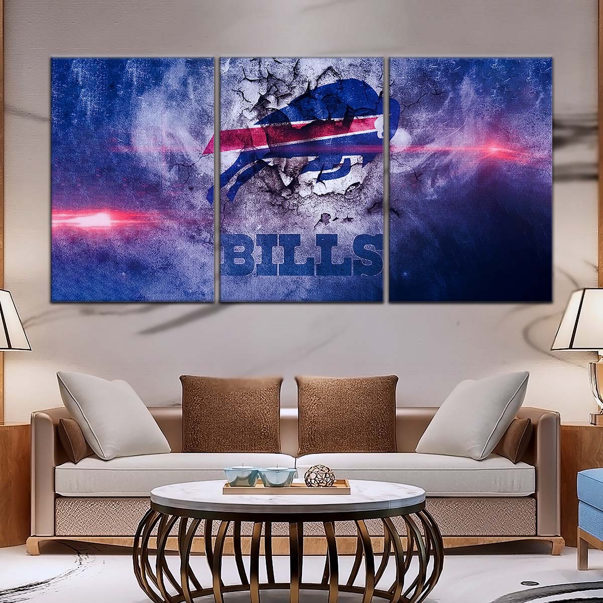 American Football Wall Art - AF5232 - Buffalo Bills - NFL Football Team - American Football Poster - American Football Canvas