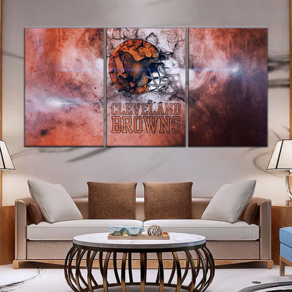 American Football Wall Art - AF5236 - Cleveland Browns - NFL Football Team - American Football Poster - American Football Canvas