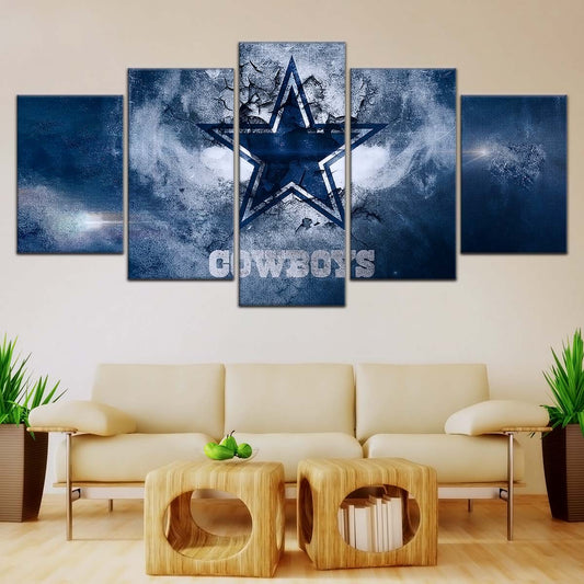 American Football Wall Art - AF5237 - Dallas Cowboys - NFL Football Team - American Football Poster - American Football Canvas