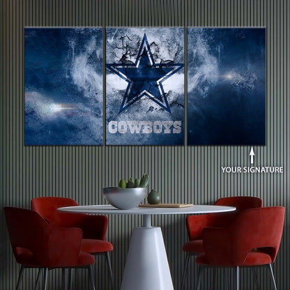 American Football Wall Art - AF5237 - Dallas Cowboys - NFL Football Team - American Football Poster - American Football Canvas