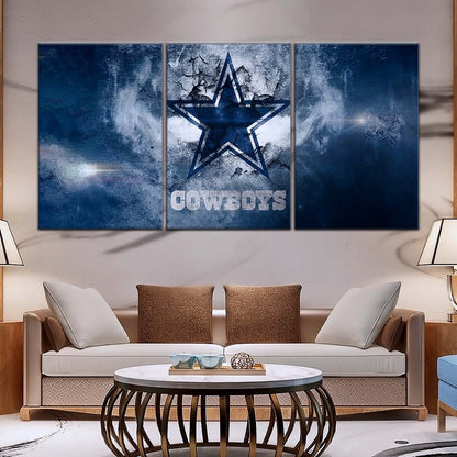American Football Wall Art - AF5237 - Dallas Cowboys - NFL Football Team - American Football Poster - American Football Canvas
