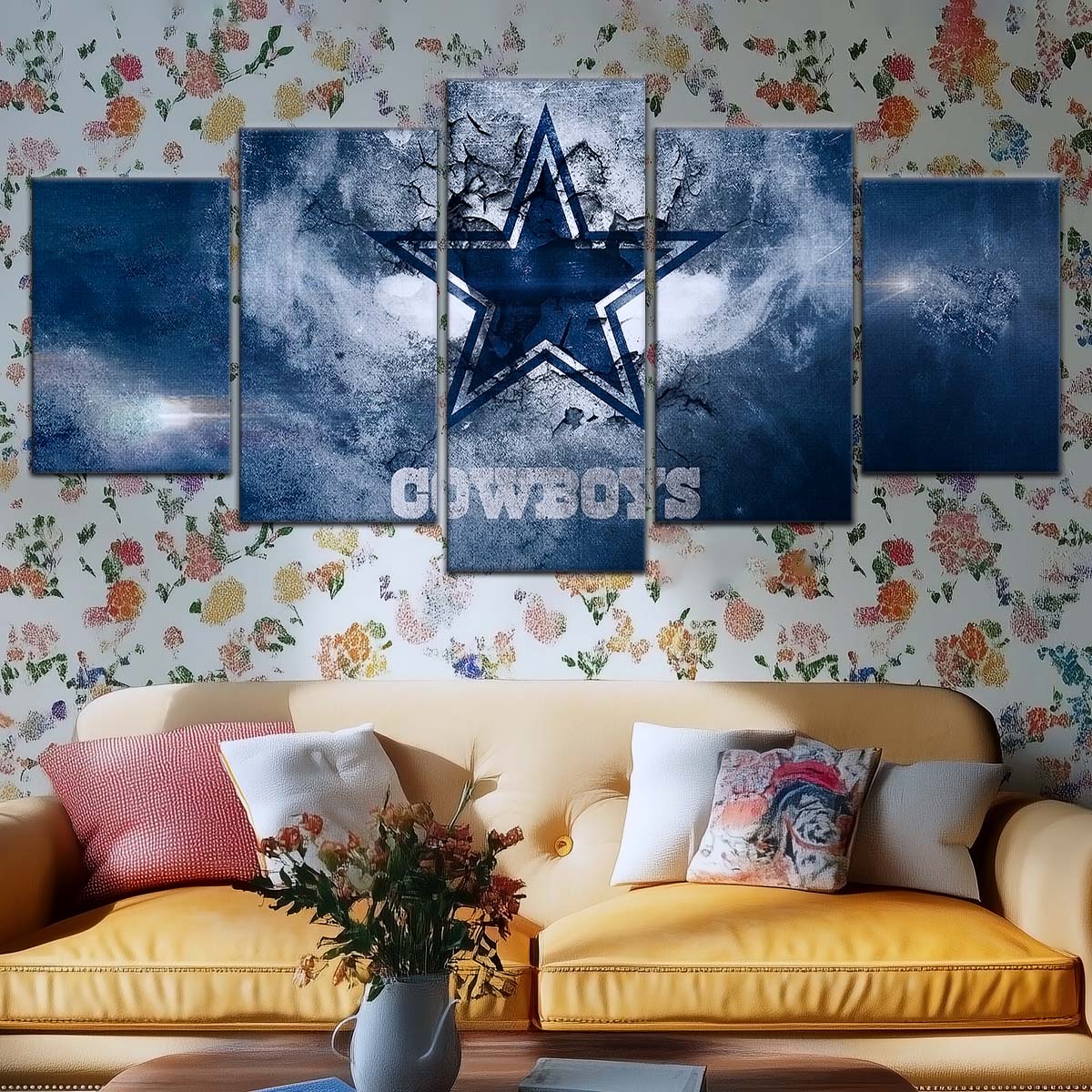 American Football Wall Art - AF5237 - Dallas Cowboys - NFL Football Team - American Football Poster - American Football Canvas