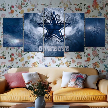 American Football Wall Art - AF5237 - Dallas Cowboys - NFL Football Team - American Football Poster - American Football Canvas