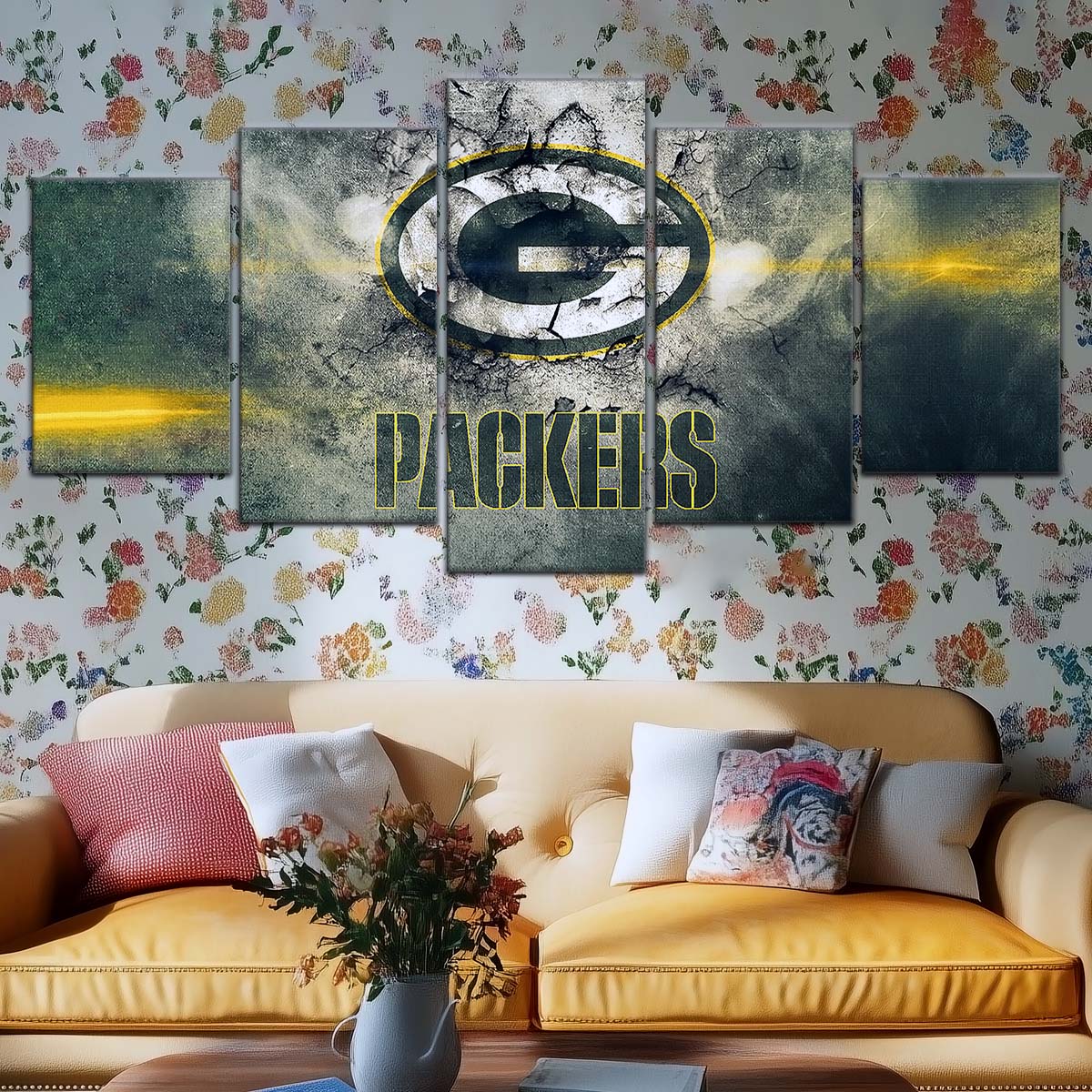 American Football Wall Art - AF5240 - Green Bay Packers - NFL Football Team - American Football Poster - American Football Canvas