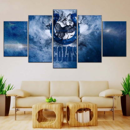 American Football Wall Art - AF5242 - Indianapolis Colts - NFL Football Team - American Football Poster - American Football Canvas